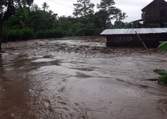Sungai Meluap, Dua Desa di Jarai Lahat Terendam