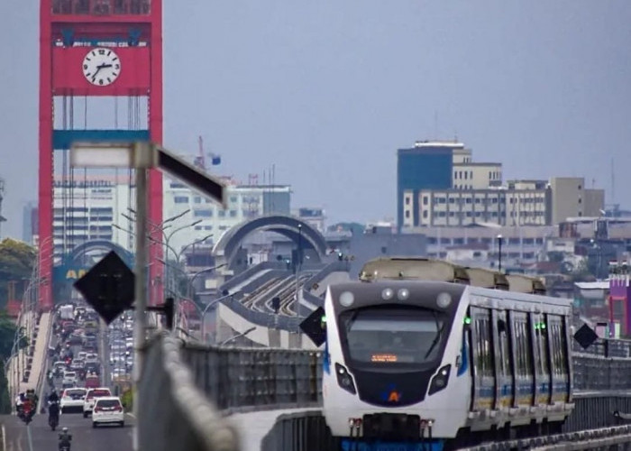 LRT Sumsel Angkut 4 Juta Penumpang, Pencapaian Hingga Akhir Tahun 2023 