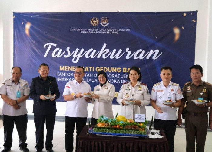 Gedung Baru Kanwil Ditjen Imigrasi Babel Diresmikan, Sinergi Antarinstansi Diperkuat
