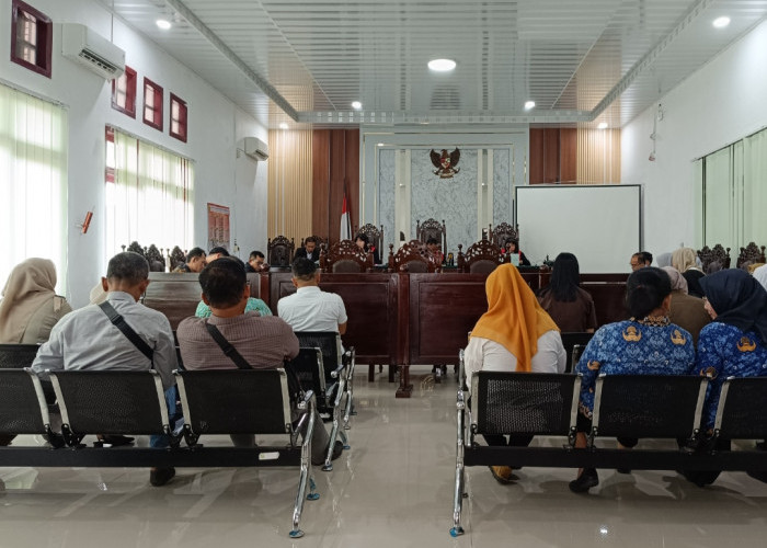 Sengketa Lahan Hutan Kota SMKN 3 Kayuagung Kembali Digugat, Hadirkan Saksi