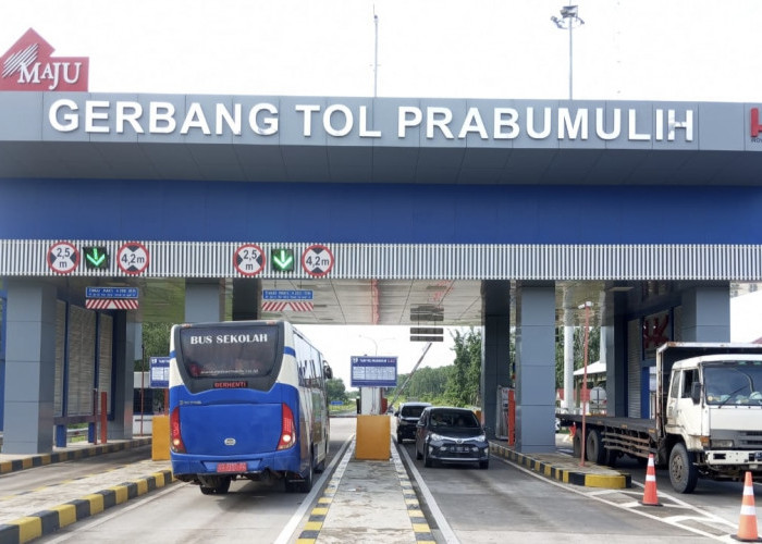 Libur Panjang Akhir Pekan, Arus Kendaraan di Tol Palembang-Indralaya dan Tol Indralaya-Prabumulih Meningkat
