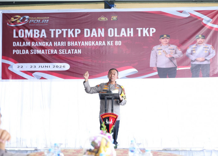 Kapolda Sumsel Buka Lomba Olah TKP, Tegaskan Kunci Ungkap Kasus Berawal dari Tempat Kejadian