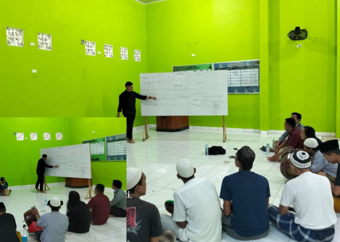 Membangun Karakter Positif, WBP Lapas Narkotika Kelas IIA Muara Beliti Rutin Latihan Hadroh