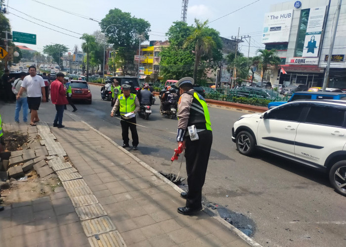 Berikut Identitas Korban Lakalantas di Jalan Jenderal Sudirman Palembang