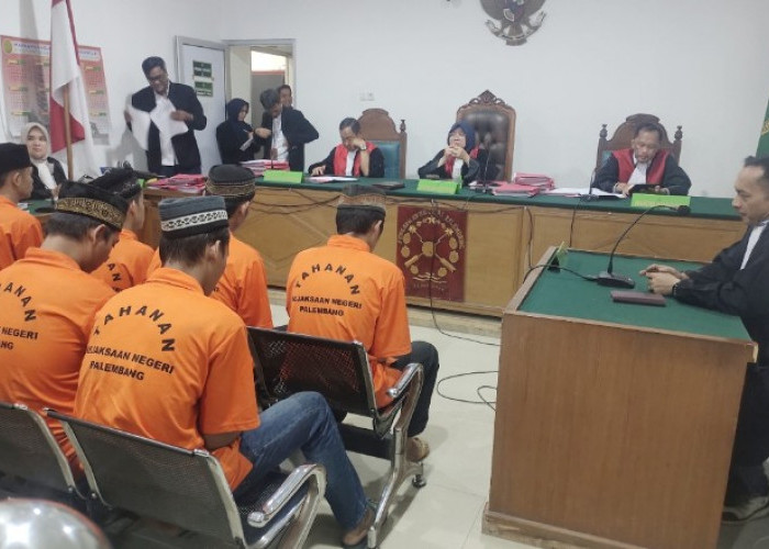 Ahli Meringankan Absen, Sidang Perusakan Fasilitas Umum Jelang Demo DPRD Sumsel Ditunda