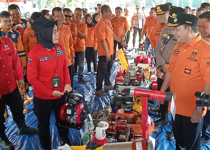 Cek Peralatan Karhutla, Bupati Askolani: Jangan Sampai Rusak Saat Pemadaman