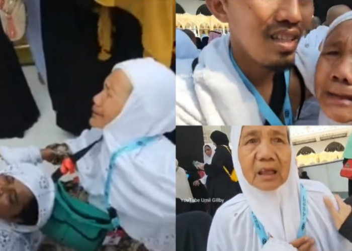 ASTAGHFIRULLAH! Jemaah Umrah Asal Indonesia Terinjak-injak di Depan Ka'bah, Semua Histeris Melihatnya