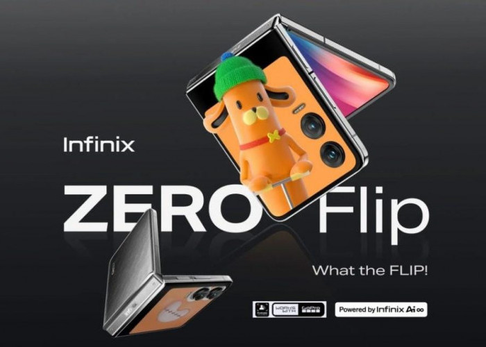Infinix Zero Flip Hadirkan Kombinasi Layar Lipat Modern Panel LTPO AMOLED dengan Refresh Rate 120 Hz