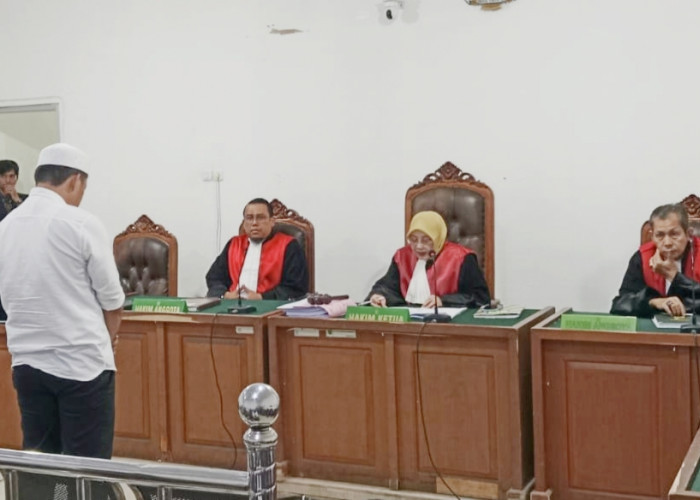 TOK! Terbukti Korupsi Dana Desa Rp388 Juta, Kades Permata Baru Divonis 2 Tahun 4 Bulan
