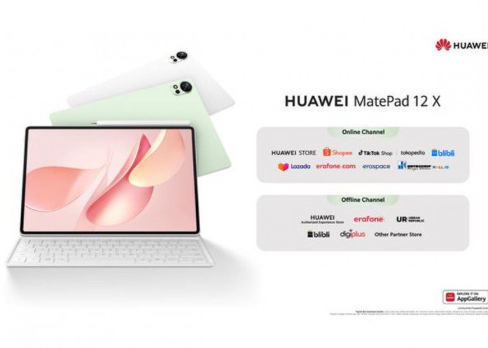 HUAWEI MatePad 12X 2026: Tablet Rasa PC dengan WPS Office Generasi Terbaru, Desain Rampin, Layar PaperMatte 
