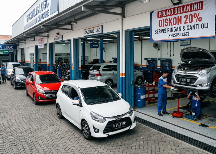 Khusus Mobil LCGC! Daftar Bengkel Spesialis Diskon 20% Pasca Mudik, Solusi Servis Hemat Gaji April