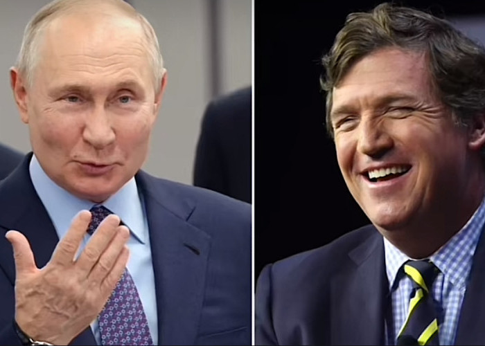 Wartawan Amerika Tucker Carlson Nekat ke Rusia Demi Wawancara Putin, Media Barat Meradang!