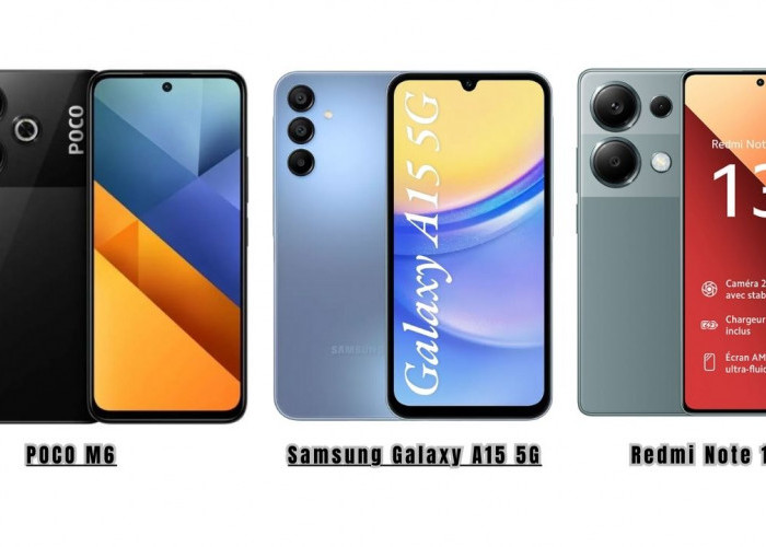 POCO M6, Samsung Galaxy A15 5G, Redmi Note 13: Pihan HP 5G Favorit dengan Harga Terbaru yang Kian Terjangkau 