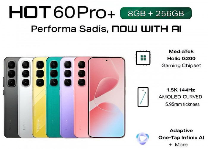 Pilih Mana? Infinix HOT 50 Pro Plus Lagi Turun Harga atau Sekalian Beli Baru HOT 60 Pro Plus