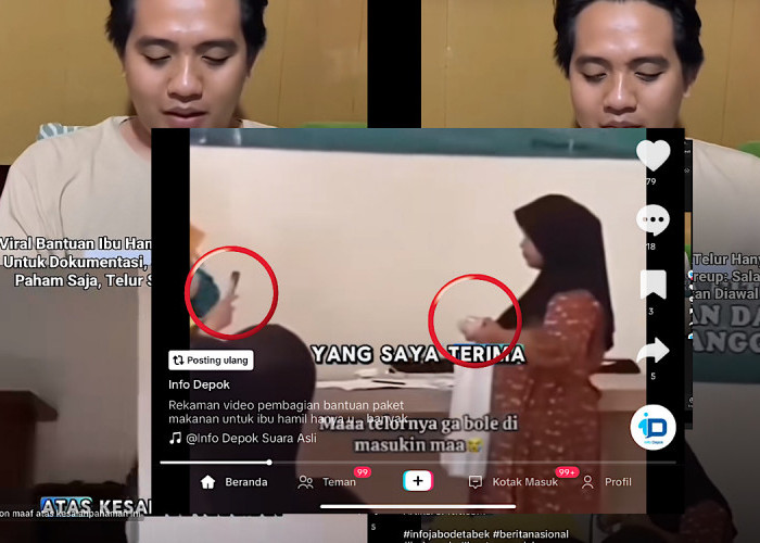 Viral Video Bantuan Ibu Hamil Telurnya Hanya Difoto Buat Dokumentasi Aja, Sekdes Citeureup Sampai Minta Maaf 