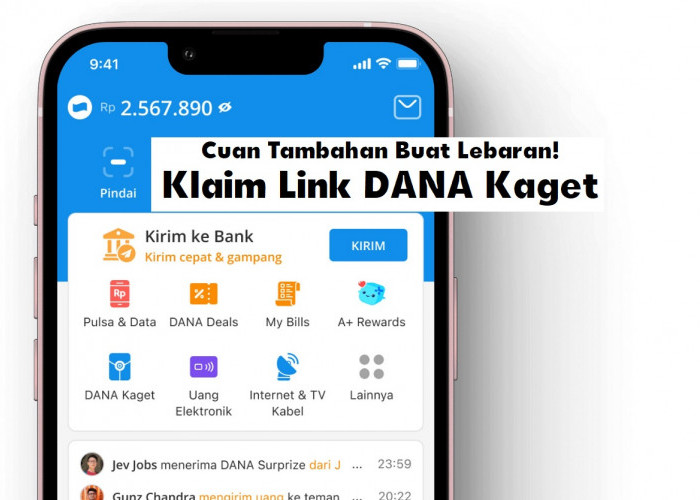  Cuan Tambahan Buat Lebaran, Klaim Link DANA Kaget Berhadiah hingga Rp159.000