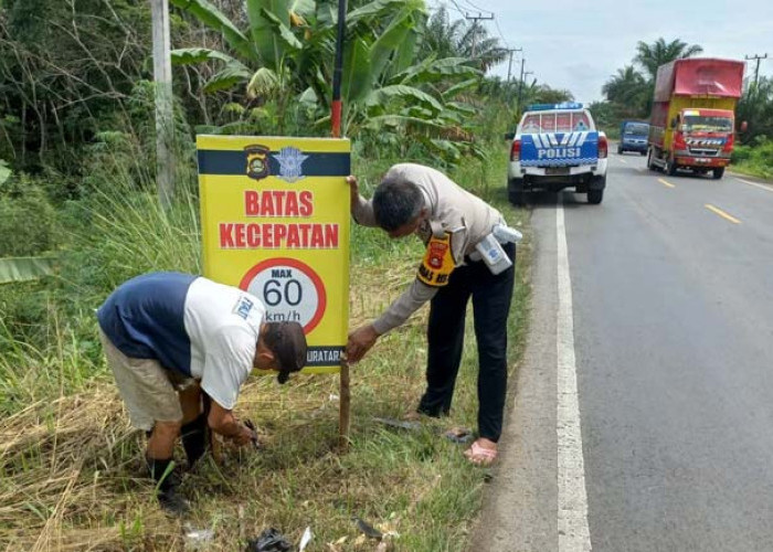 Jalinsum Muratara Padat, Pengemudi Diminta Tidak Memacu Kendaraan di Atas 60 Km/Jam 