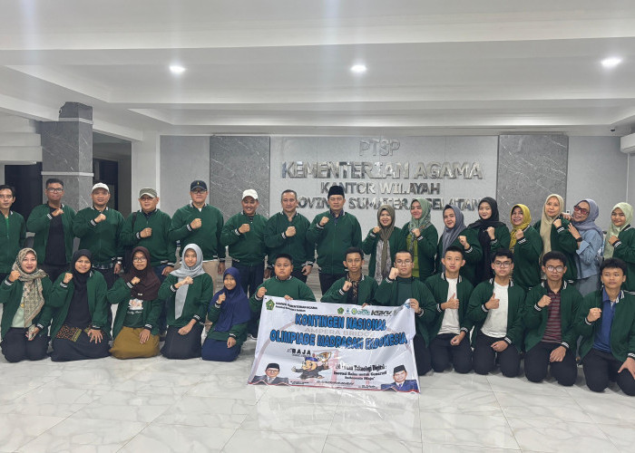 Sumsel Kirim 13 Siswa Terbaik ke Olimpiade Madrasah Indonesia Tingkat Nasional 2025