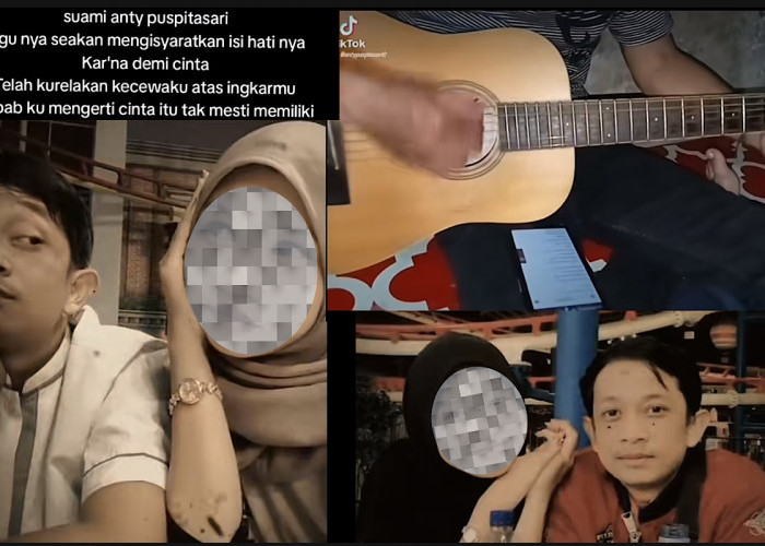 SEDIH, Video Suami Anti Puspitasari Petik Gitar Senandungkan Cinta Tak Harus Memiliki, Dulu Dia Pemain Band
