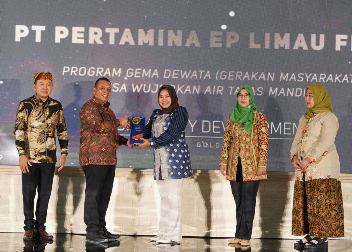 SELAMAT! Program GEMA DEWATA Pertamina EP Limau Field, Raih Gold Award EPSA 2025