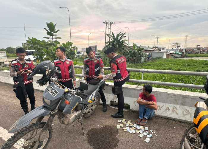 Tim Patroli Polres Ogan Ilir Amankan Pelaku Pungli yang Kerap Meresahkan Pengguna Jalan