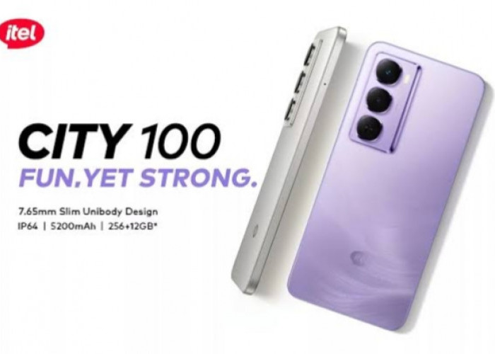 Smartphone Terbaru Itel City 100 Dibekali Beragam Fitur Canggih dengan Fitur MagSafe