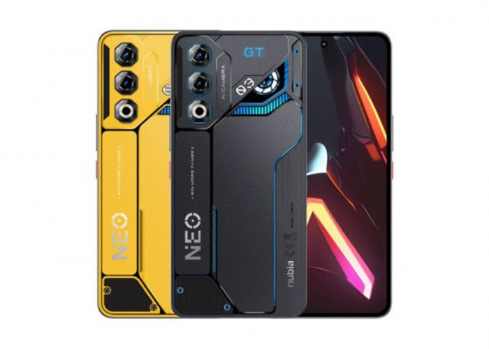 Nubia Neo 5 GT Hadirkan Desain Futuristik dengan Layar AMOLED Refresh Rate 144 Hz