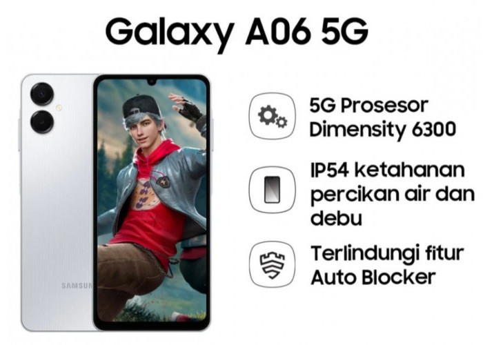 Harga Samsung Galaxy A06 5G 2026: HP Jaringan 5G, Layar 90Hz Luas yang Kian Terjangkau! Cocok untuk Gaming 