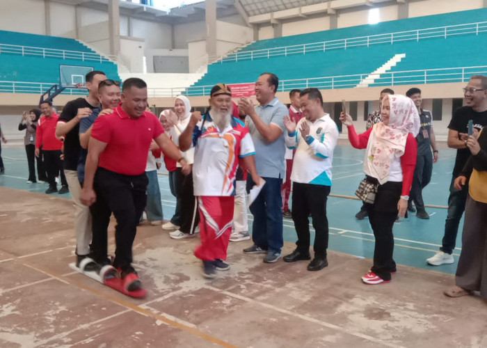 Sambut HUT RI Ke-80 Pemkab OKI Gelar Berbagai Lomba di GOR Biduk Kajang Kayuagung