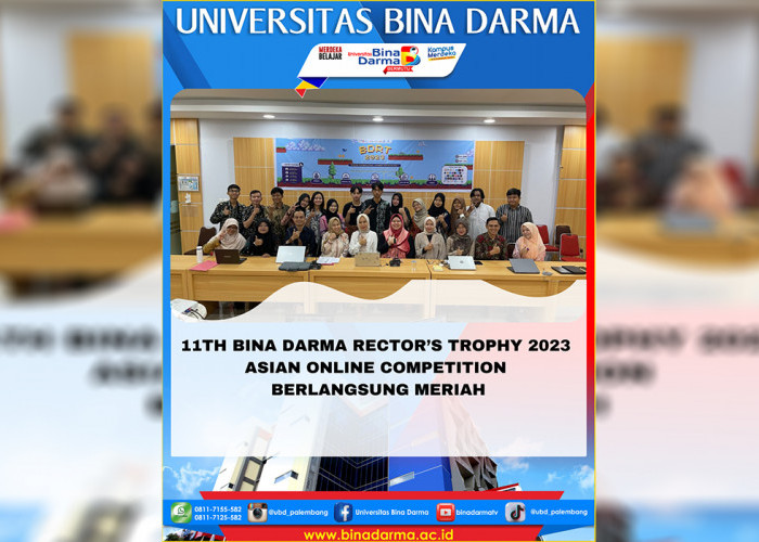 UBD Palembang Sukses Langsungkan Bina Darma Rector’s Trophy, Ini Daftar Pemenangnya