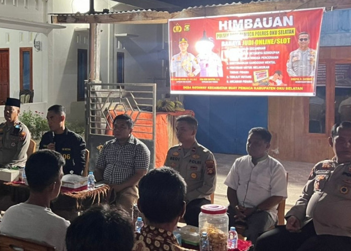 Bisakah Poskamling Cegah Judi Online dan Gangguan Kamtibmas? Ini Penjelasan Kapolres OKU Selatan