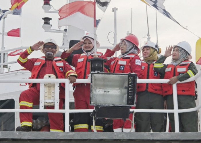 SKK Migas Sumbagsel Gelar Upacara HUT ke-80 RI di Empat Lokasi, Termasuk Laut Lepas Selat Berhala