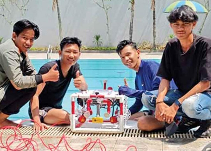 Universitas MDP Umumkan Tim Robot Bawah Air Marine Belido Lolos Tingkat Nasional 