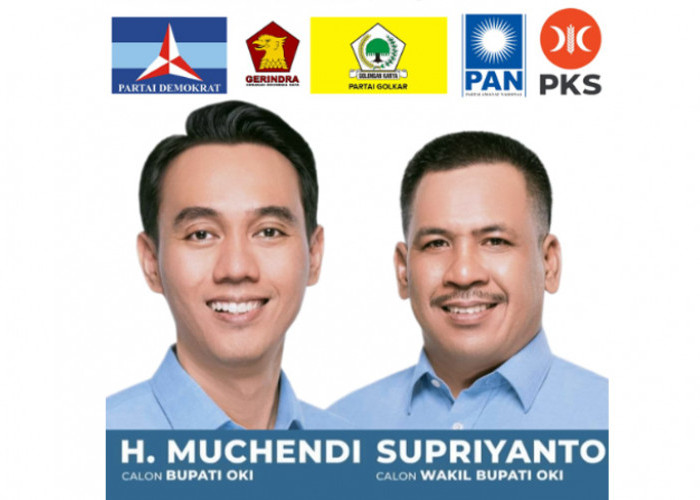 5 Partai Politik Dukung Pasangan Muchendi-Supriyanto di Pilkada OKI 2024, Siap Daftar ke KPU