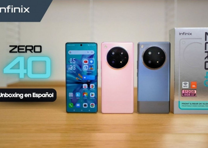 Jariangan 5G Infinix Zero 40: Ponsel Responsif Harga Terjangkau yang Dilengkapi Desain Premium Serta Mode Gopr
