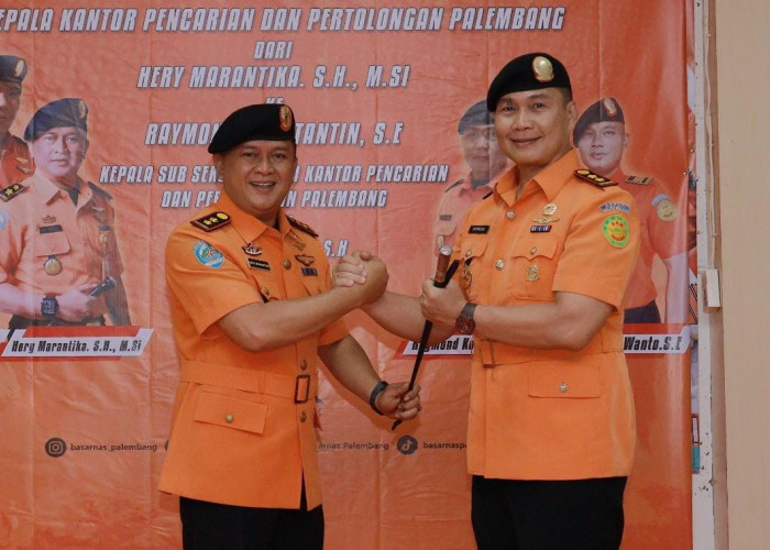 Raymond Konstatin Jabat Kepala Basarnas Palembang Gantikan Hery Marantika yang Jabat Kepala Basarnas Bandung
