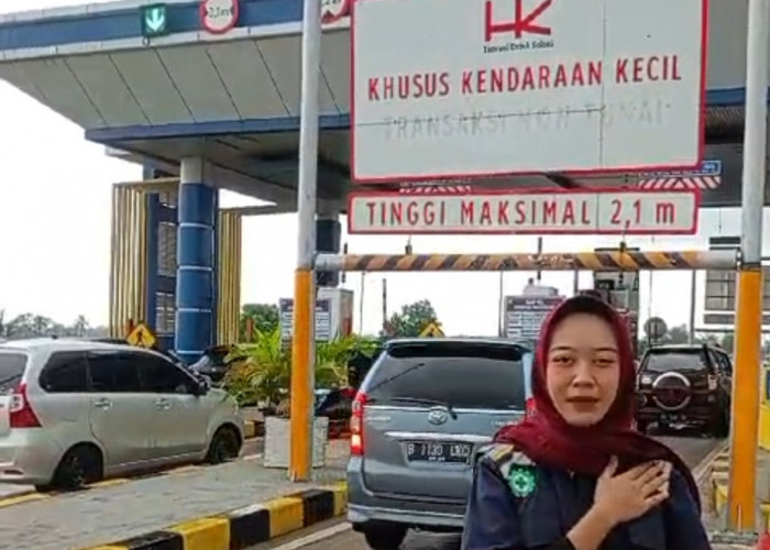 H-3 Lebaran Idul Fitri 1445 Hijriah, Antrean Kendaraan Mulai Terjadi di Gerbang Tol Palembang