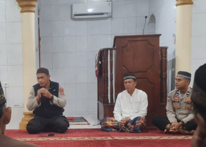 Cegah Karhutla dari Masjid, Polsek Lawang Kidul Edukasi Warga Lewat Subuh Keliling