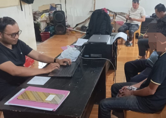 Peras 4 Kades, Hendra Wijaya Ngaku Wartawan Akhirnya Kena OTT Polsek Gunung Megang