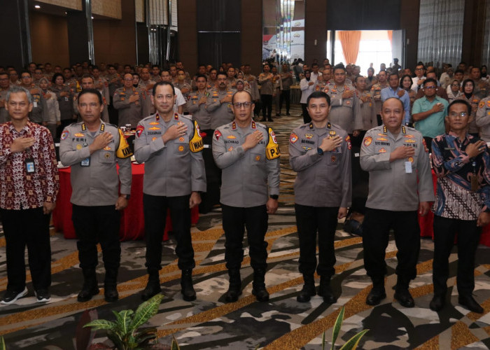 Buka Rakernis Fungsi Biro Perencanaan Polda Sumsel, Kapolda Berharap Sinergi Antar Bidang Lebih Kuat