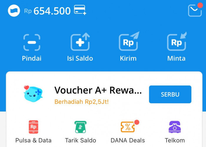 Auto Cair ke Rekening, Klaim Link Saldo DANA Kaget Gratis Rp650 Ribu, Sikat Sekarang!