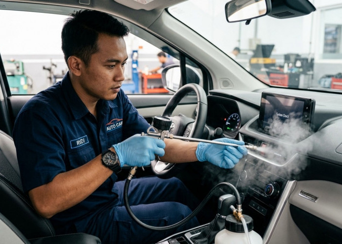 Penyebab AC Mobil Bau Apek Setelah Mudik? Cuci Evaporator Tanpa Bongkar Ini Bersih dalam 30 Menit