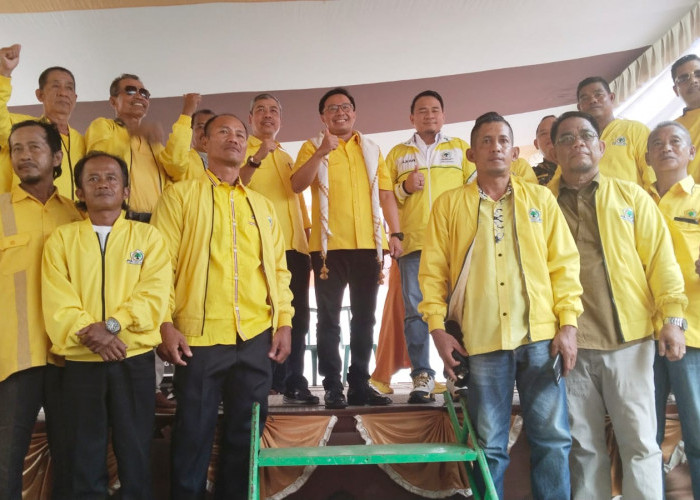 Ketua DPD Partai Golkar Sumatera Selatan Konsolidasi Perdana di Ogan Ilir