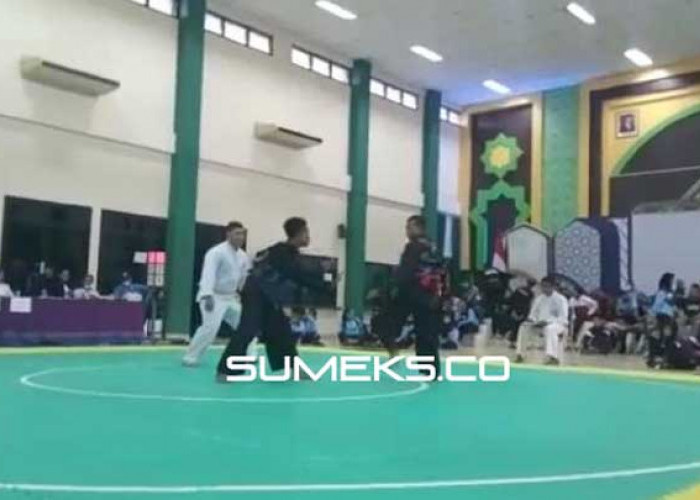 Pesilat Muba Raih Dua Emas Perdana Popda XVI Sumsel