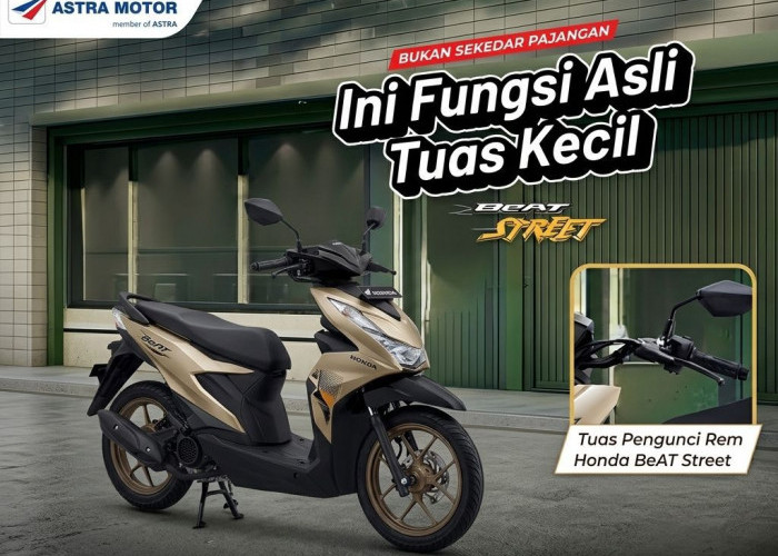 Rahasia Tuas Pengunci Rem Honda BeAT Street: Lebih Aman, Stabil di Tanjakan dan Medan Tak Rata