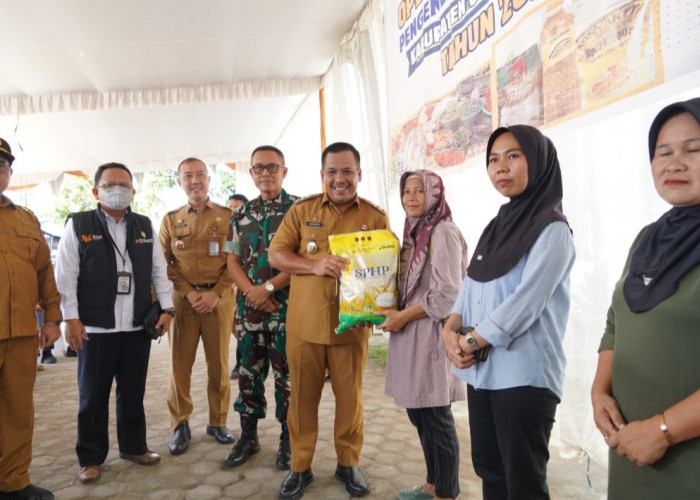 Gelar Pasar Murah, Pemkab OKI Intervensi Harga Sembako Jelang Iduladha