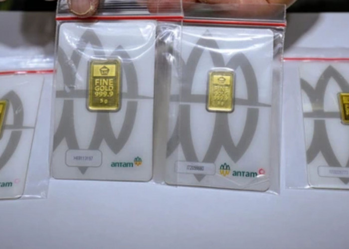 Kemarin Jeblok Rp 50 Ribu, Hari Ini Emas Antam Nyungsep Lagi Rp 25 Ribu