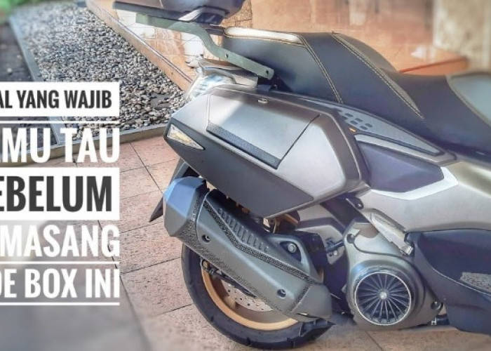 Jangan Asal Pasang Boks! Ini 7 Cara Memilih Top Box dan Side Box untuk Skutik Bongsor, Touring Tetap Stabil