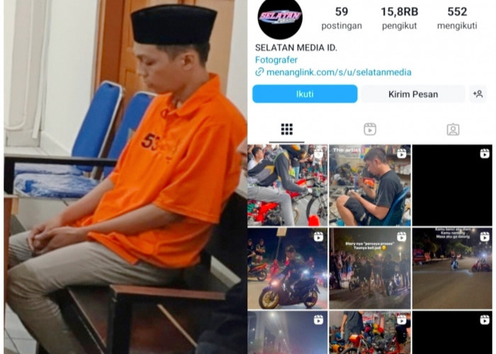 Promosikan Situs Judi Online, Influencer Otomotif Palembang Dihukum 1 tahun 4 Bulan Penjara