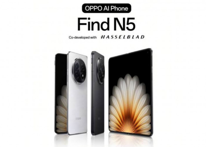 HP Lipat Premium Oppo Find N5 Bawa Keunggulan Kamera Profesional 